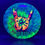 Thumbnail: Frontside Green and Yellow Spiral Devil Horns Orion under blacklight