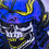 Thumbnail: Close-Up Frontside Purple and Yellow Samurai Warrior Scorch