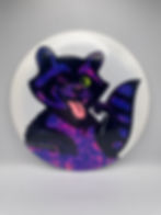 Frontside Purple and Magenta Cell Sassy Raccoon Grace