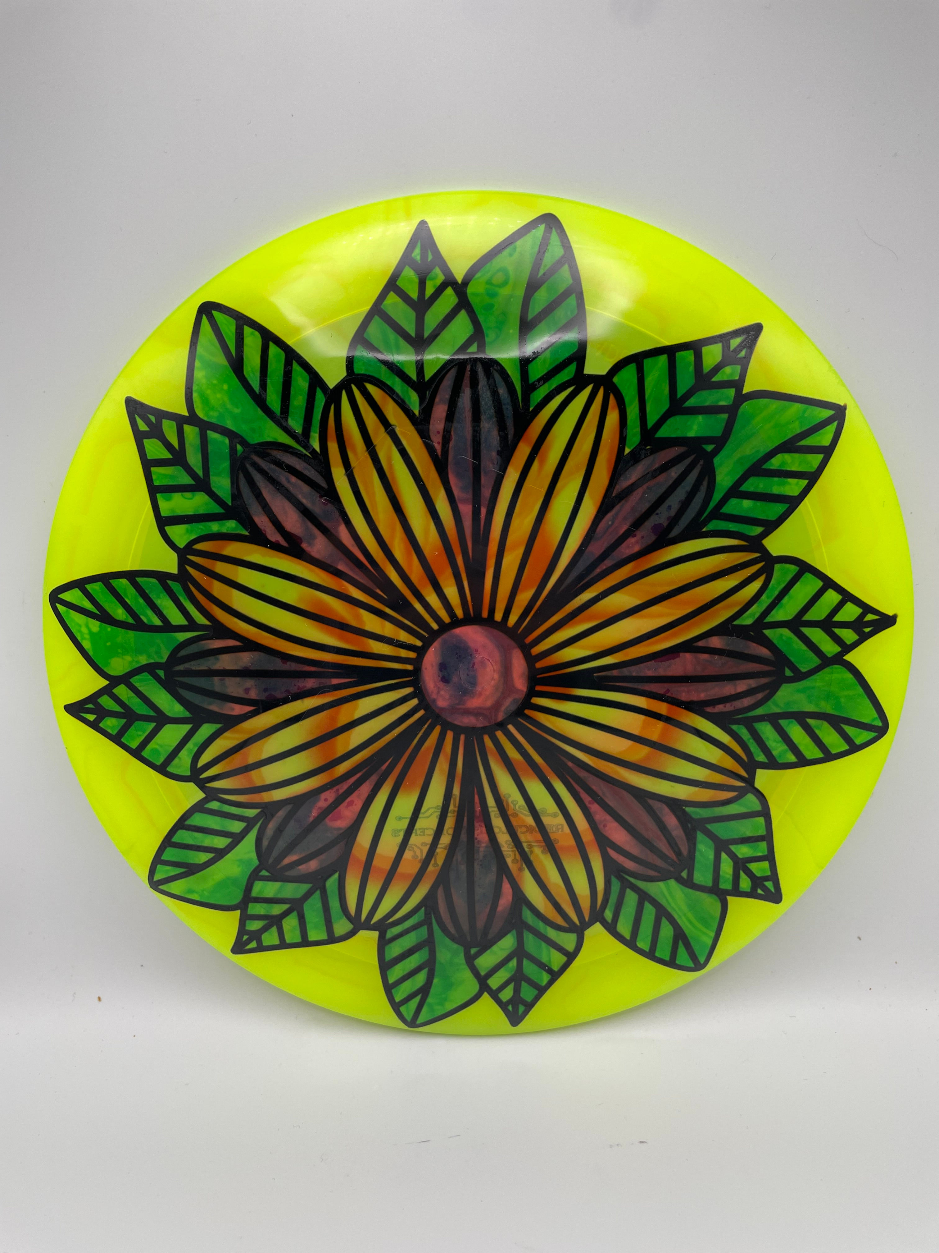 Frontside Orange and Purple Flower Gorgon