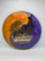 Frontside Orange and Purple Yin Yang Firebird