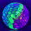 Thumbnail: Frontside Green, Yellow and Red Cell Buzzz under blacklight