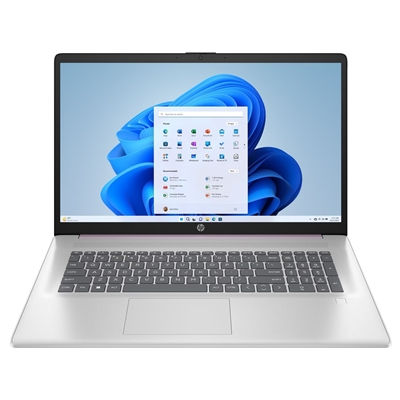HP 17-cp2008na Laptop, 17.3 Inch Screen, AMD Ryzen 5 8GB DDR5 RAM, 512GB SSD