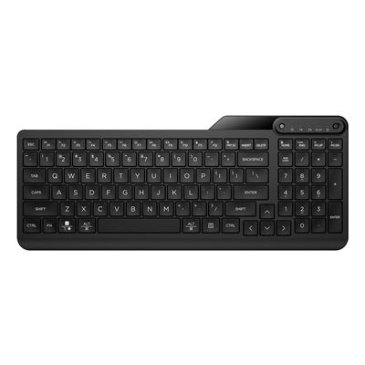 HP 475 Dual-Mode Wireless Keyboard Bluetooth or 2.4Ghz Wireless