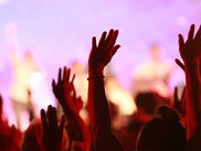 People show hand.worship.jpg