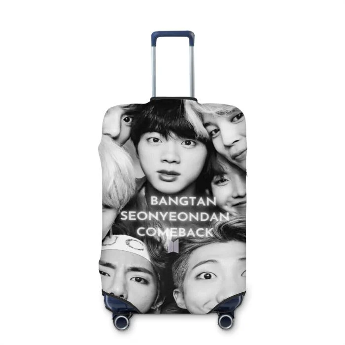 BTS members luggage cover