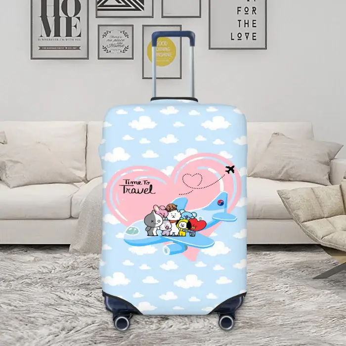 Thumbnail: BT21 family trip luggage cover