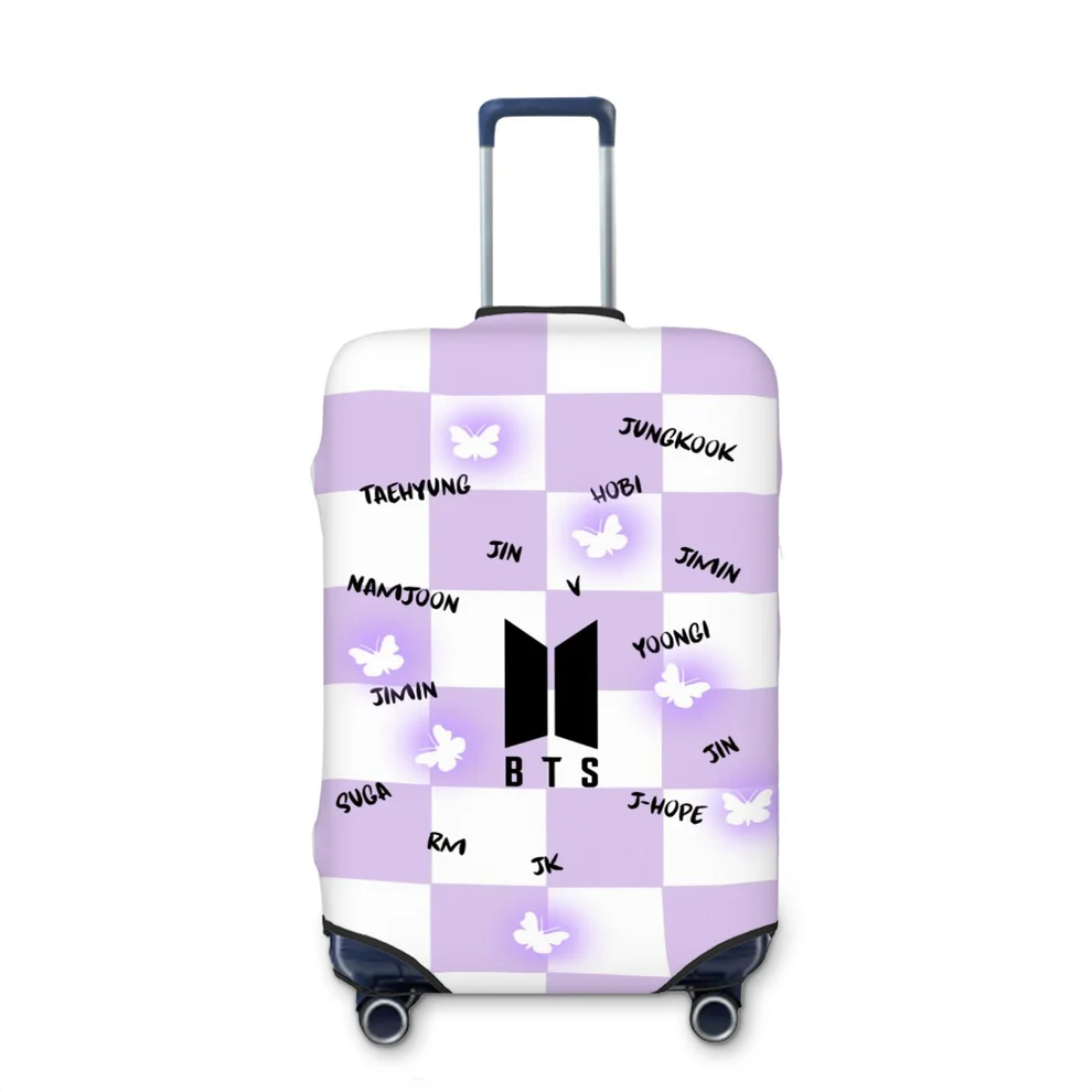 Pink BTS Luggage cover