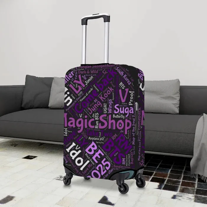 Magic shop luggage cover