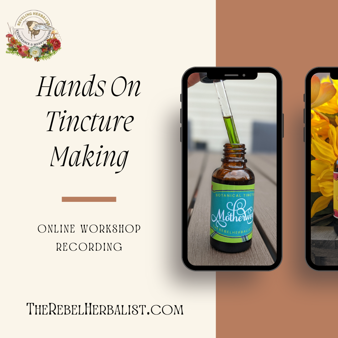 TIncture Making Workshop