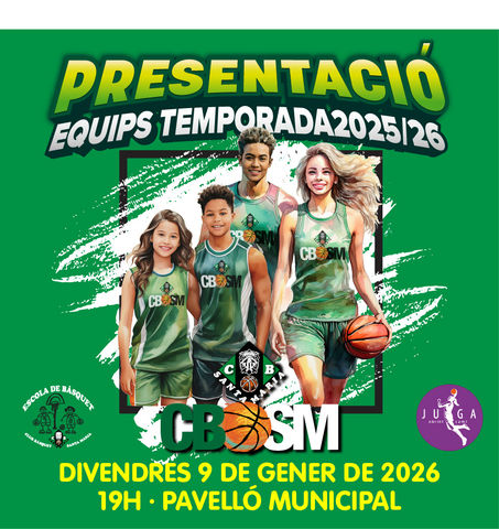 Presentació dels equips 2025/26
