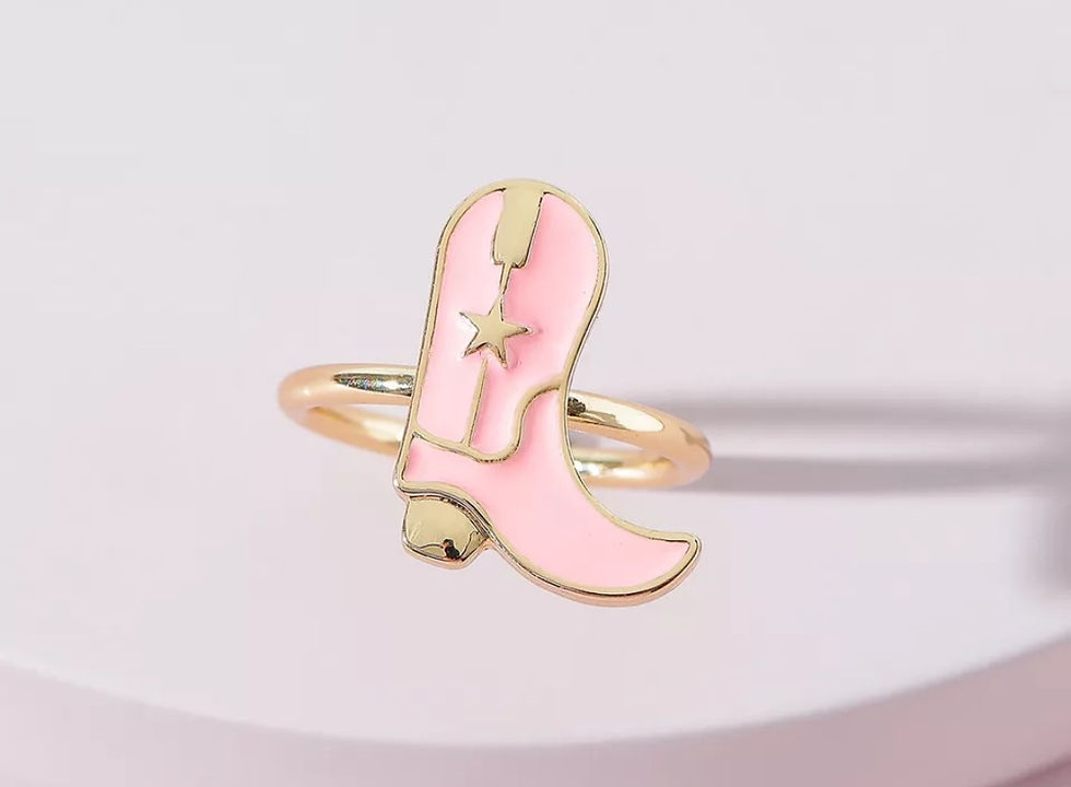 Thumbnail: Howdy Honey Enamel Rings