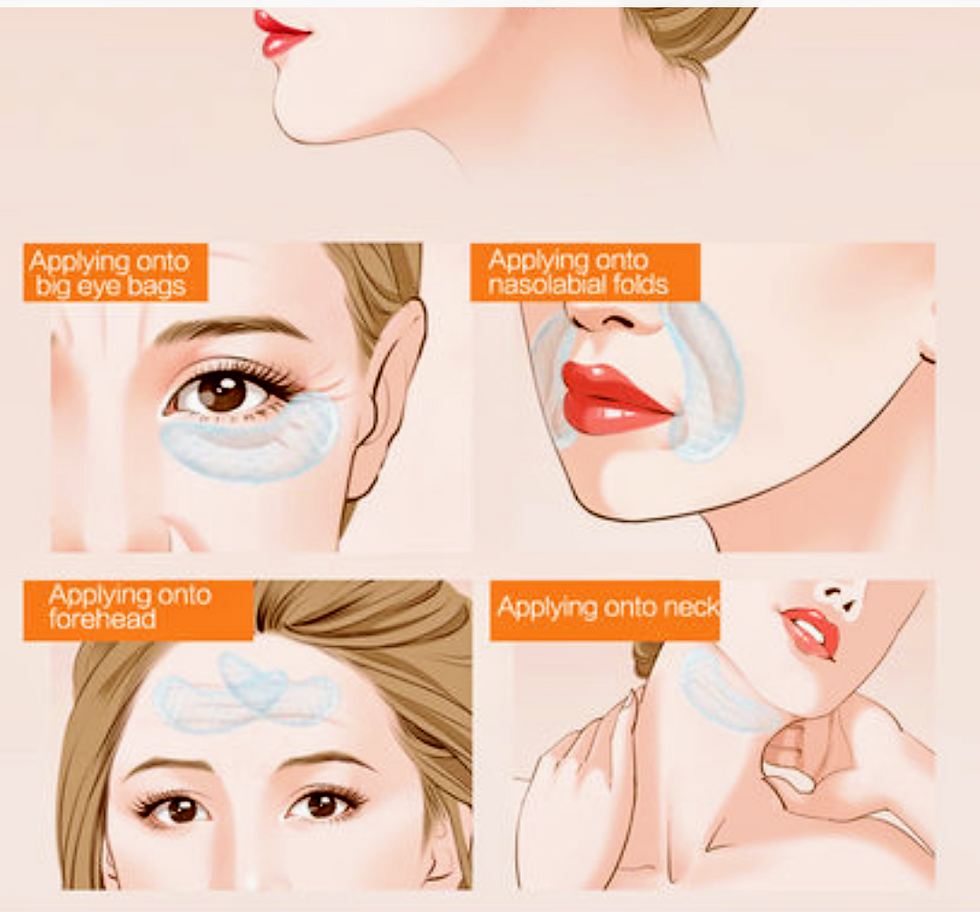 Thumbnail: 24K Gold Collagen Treatment Masks {5pk}