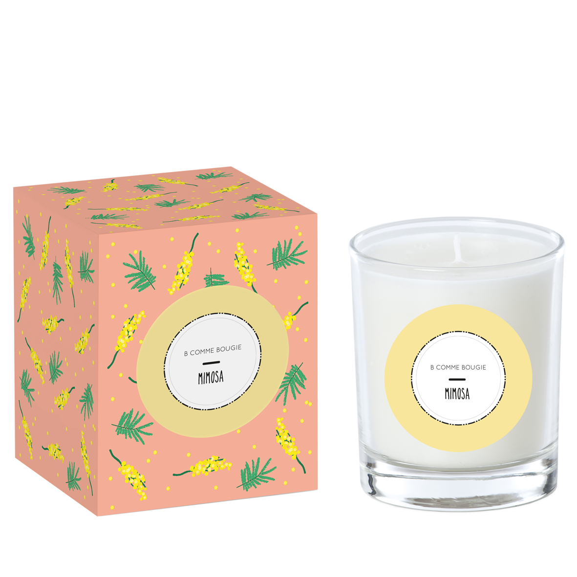 Bougie "Mimosa"