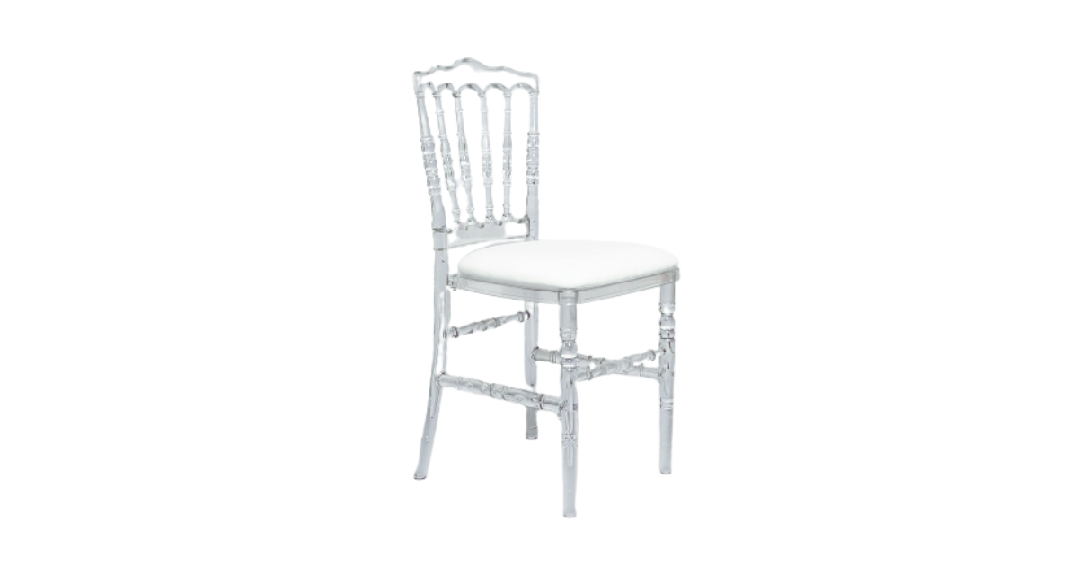 CHAISE NAPOLEON TRANSPARENTE