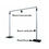 Miniature : KIT RIDEAU AUTOPORTE BLANC 3m*5m + LUMIERE