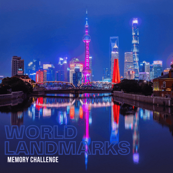 World Landmarks Memory Challenge.gif