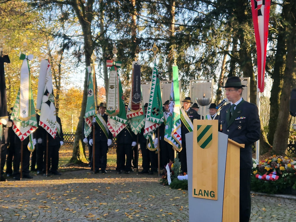 Gedenkveranstaltung am Soldatenfriedhof Lang-Lebring – Erinnern heißt Verantwortung übernehmen