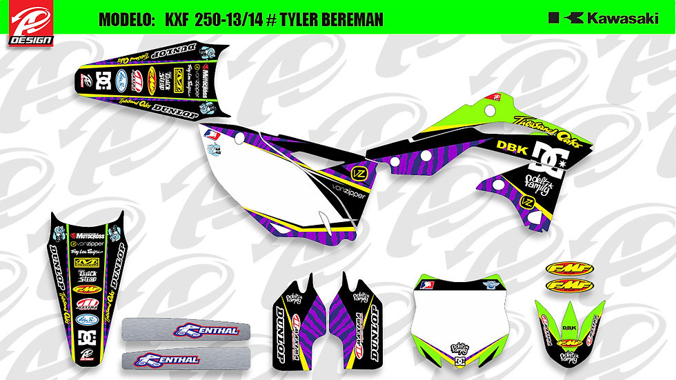 KXF 250-13-14 # tyler bereman