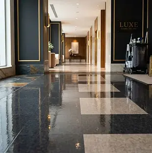 Marble tile cleaning by certified professional in Las Vegas