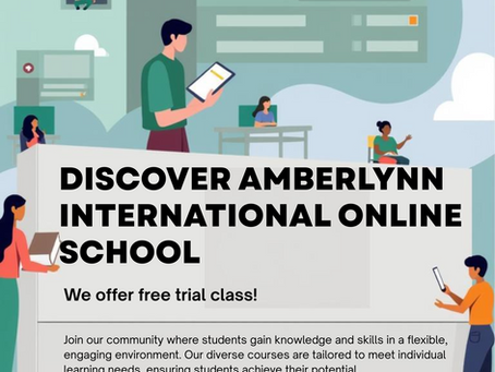 Experience Amberlynn International Online School with a Free Trial Class