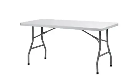 location de mobilier : tables ronde ou rectangle