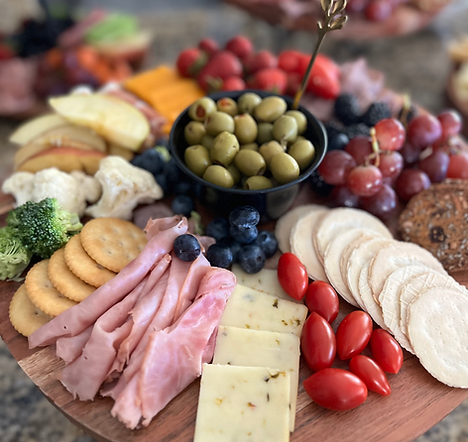 Charcuterie board grazing table catering near me custom charcuterie board delivery s'mores buffet for events printed marshmal