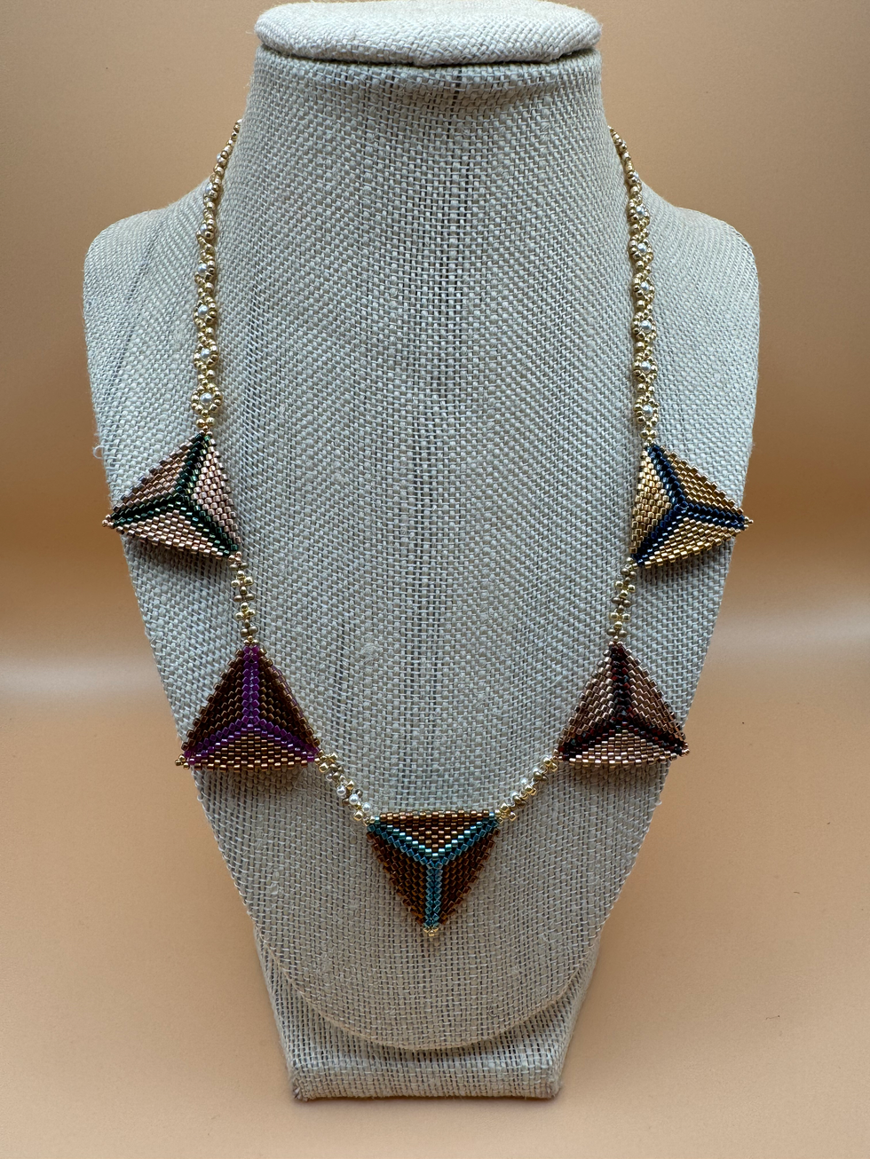 Triangle Statement Necklace