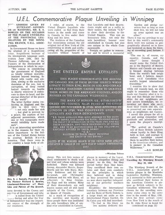 UEL Plaque Unveiling - Gazette