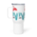 Crawling Critters Travel Mug | 25 Oz | Left | Plain Mockup