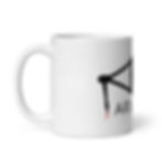 ARTpublika's Classic Ceramic Mug | Right | Plain Mockup