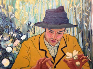 "Armand in Gachet's Garden" (2017) by Dena Kirk (Peterson)