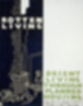 Rotten Living/ Decent Living Through Planned Housing Poster