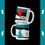 Thumbnail: Winter Wonderland Glossy Mug | Stacked | Branded Mockup