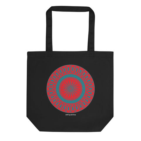 Sphere Art Tote Bag | Organic Cotton Canvas Print