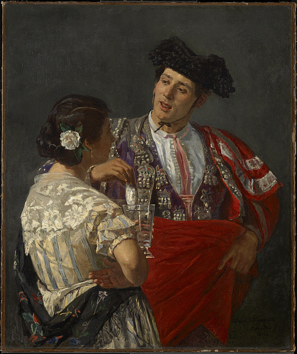 Offering the Panal to the Bullfighter (1873) by Mary Stevenson Cassatt