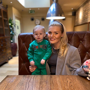 Talitha, business owner & Son