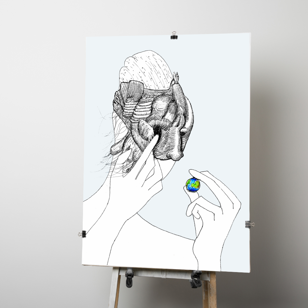 Quando Petúnia preencheu seu olho vazio