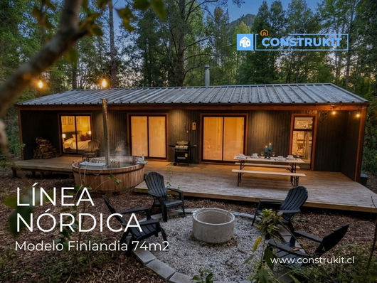 casas prefabricadas, casas industrializadas, casas nórdicas, refugios de montaña