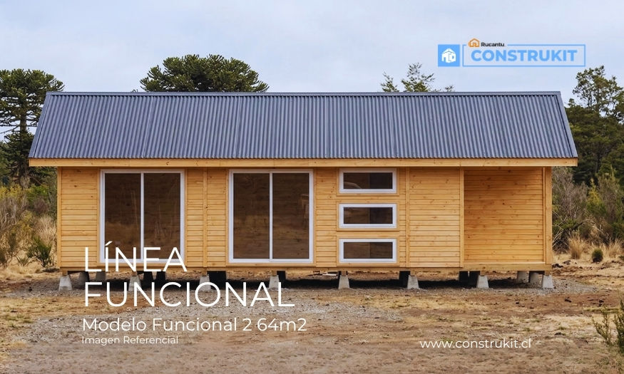 CONSTRUKIT - Modelo Funcional 2 64m2