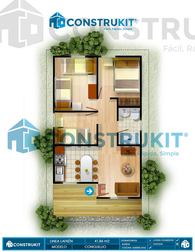 Línea Lafkén CONSTRUKIT