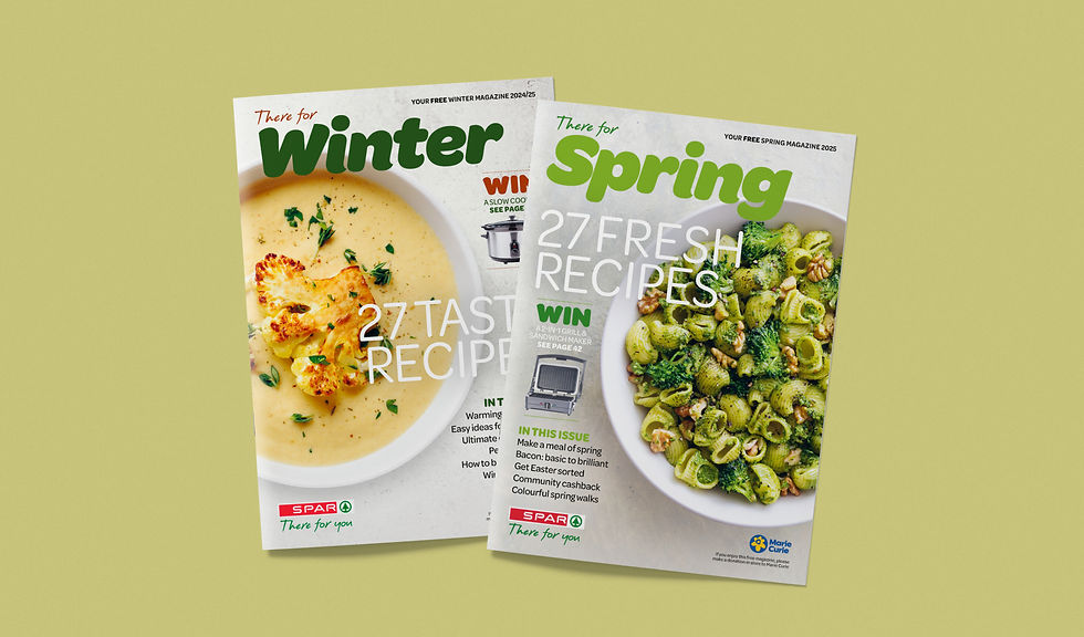 SPAR Magazine cover examples