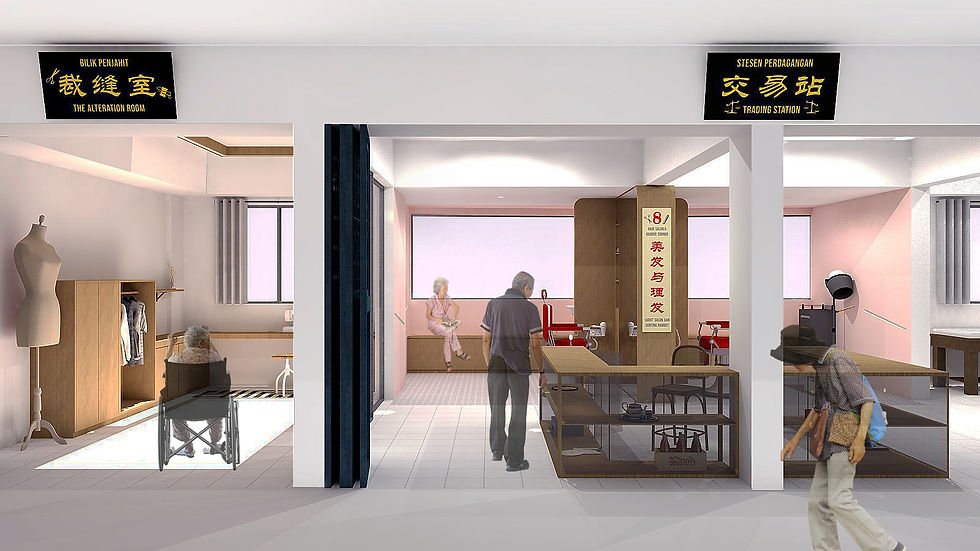Entrance to Programmes Area