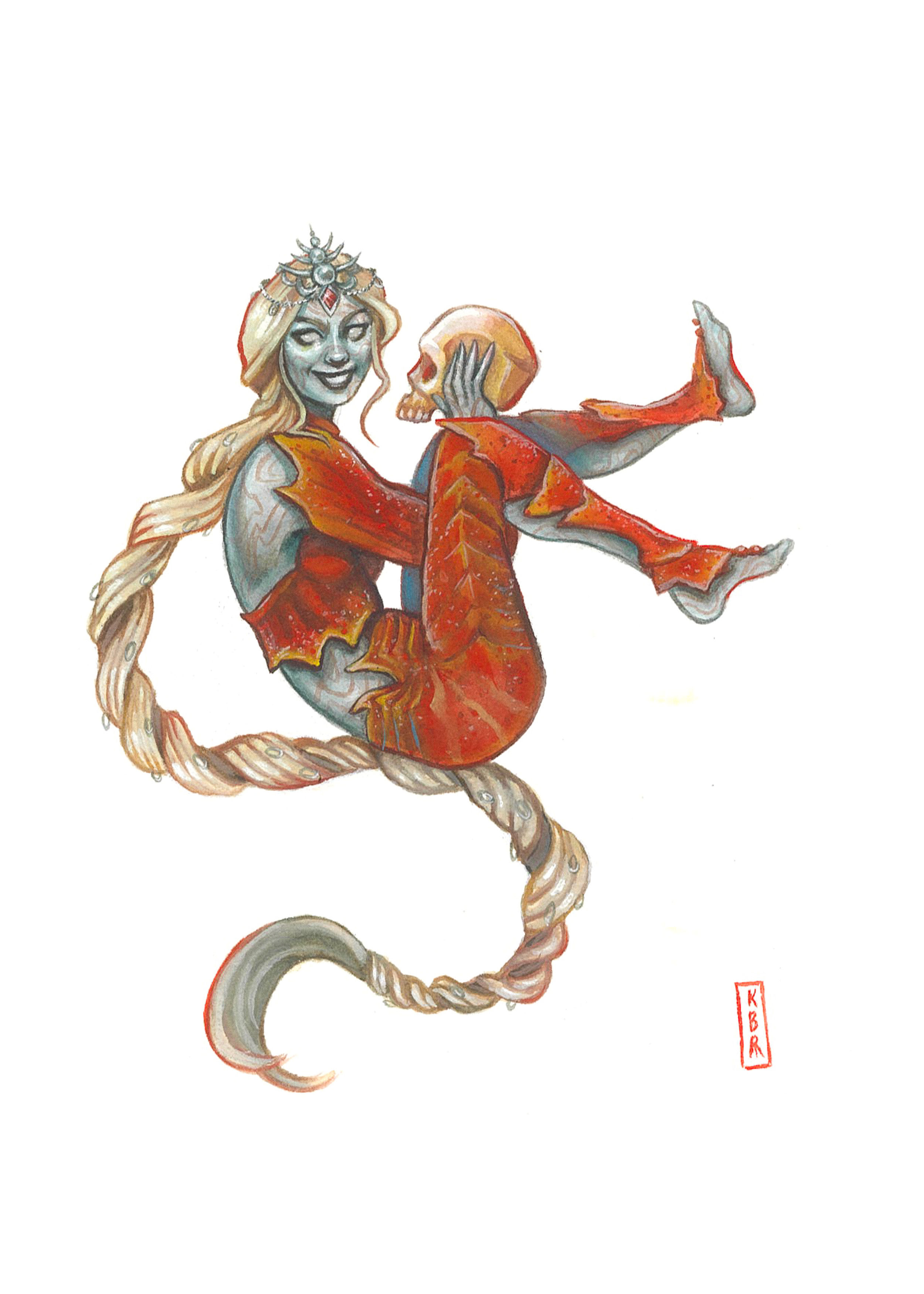 All She's Known : Orin the Red - Print