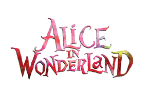 Alice in Wonderland Logo treatment