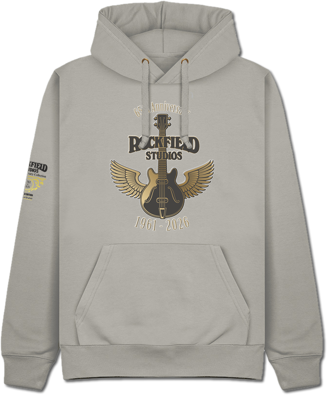 縮圖：Rockfield 65th "Winged Guitar" HOODIE