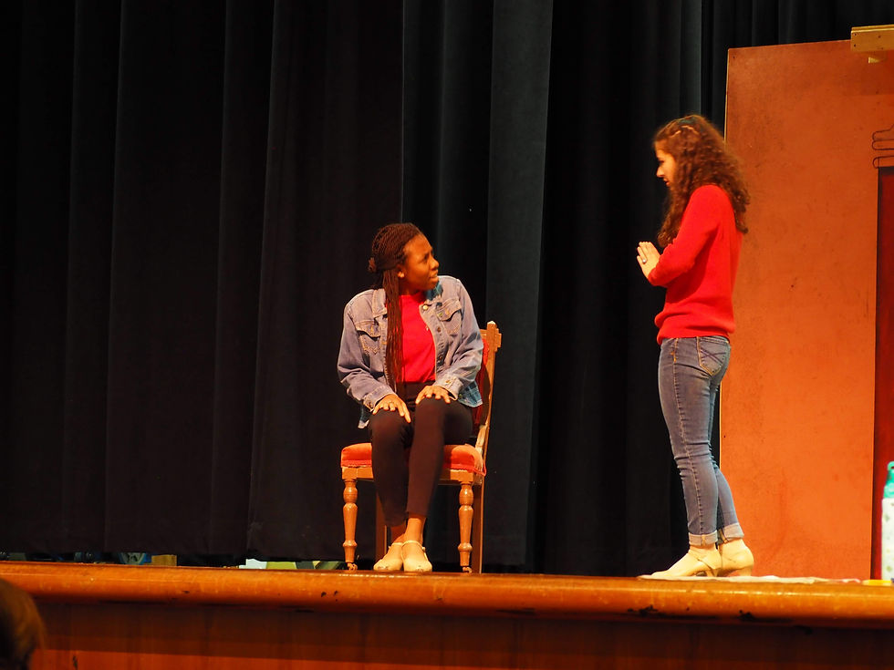 Rehearsal Romeo and Juliet