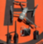 Equipment required for a job in airport proximity includes aviation radios to monitor traffic