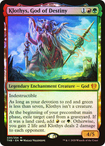 Klothys, God of Destiny (THB) (220) / Foil