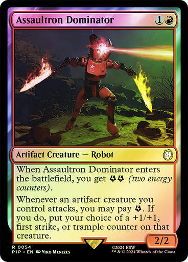 Assaultron Dominator (pip) (54) / Foil